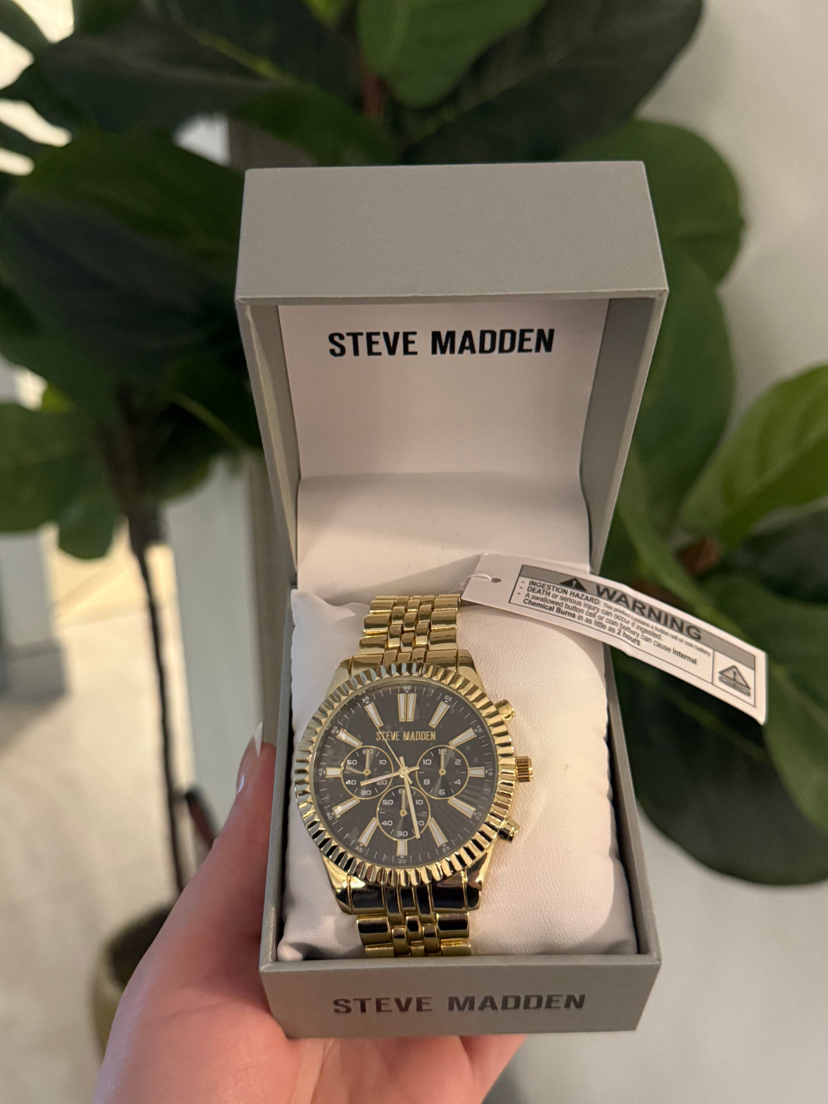 Reloj para hombre Steve Madden