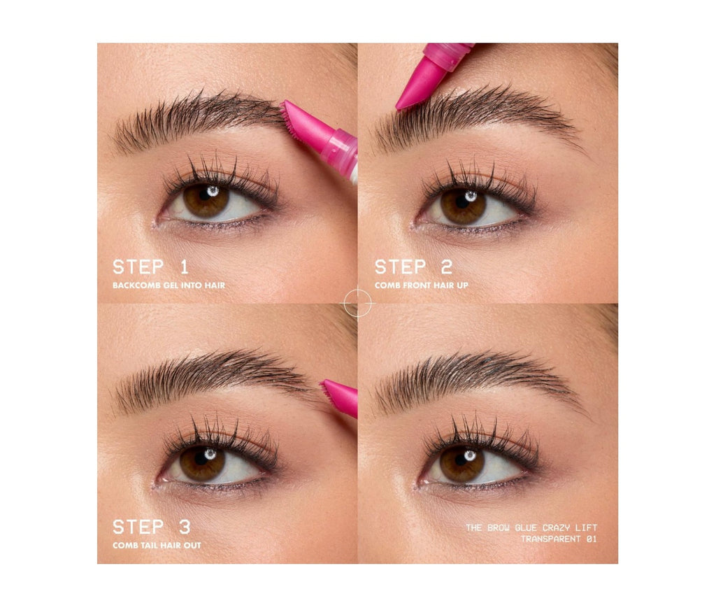 NYX Brow Glue Crazy Lift — Gel para Cejas con Efecto Laminado