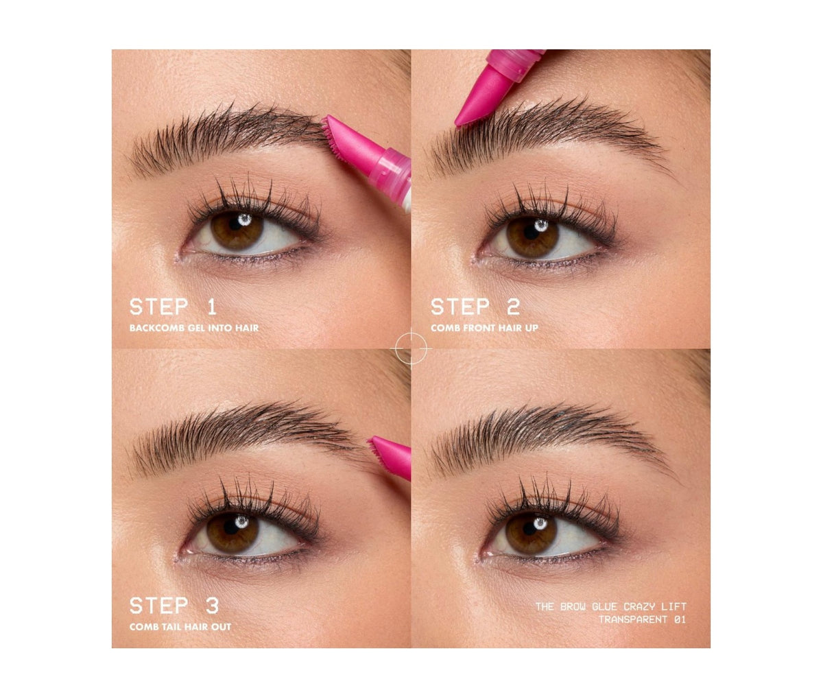 NYX Brow Glue Crazy Lift — Gel para Cejas con Efecto Laminado