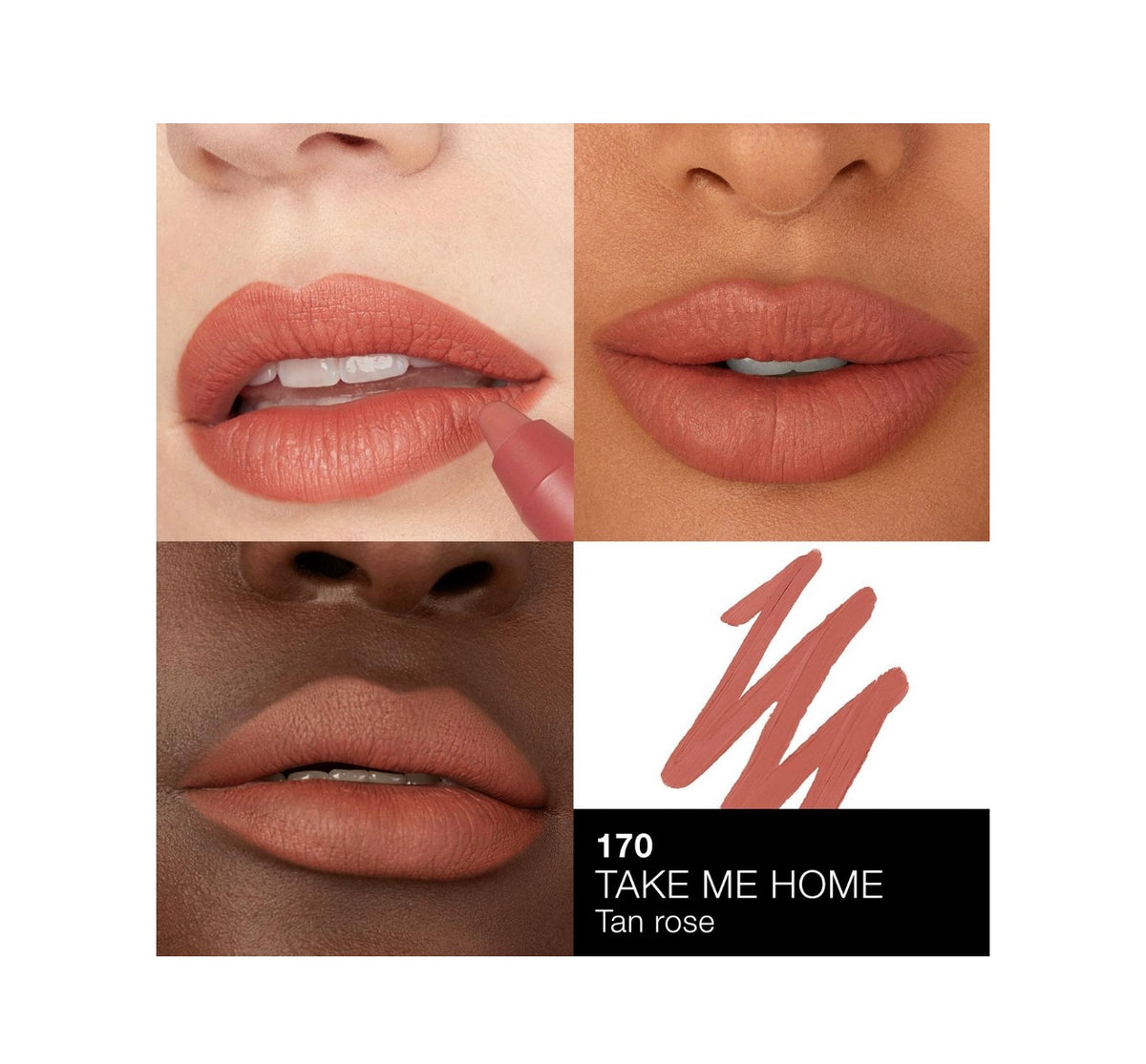 Delineador de labios de Nars en tono Take me home