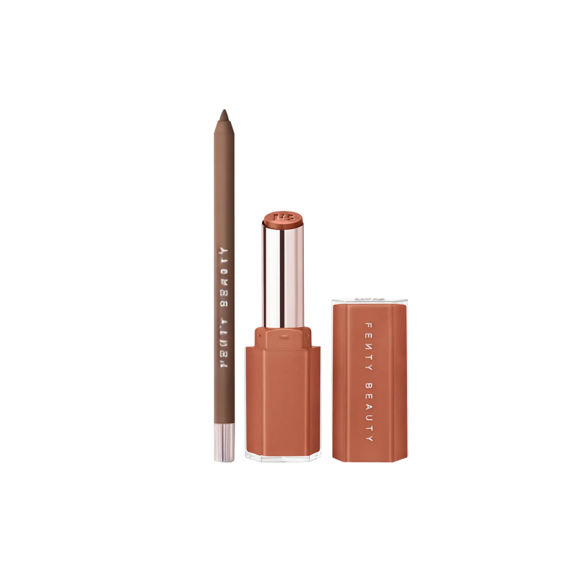 Set Fenty, delineador y labial (incluye labial)